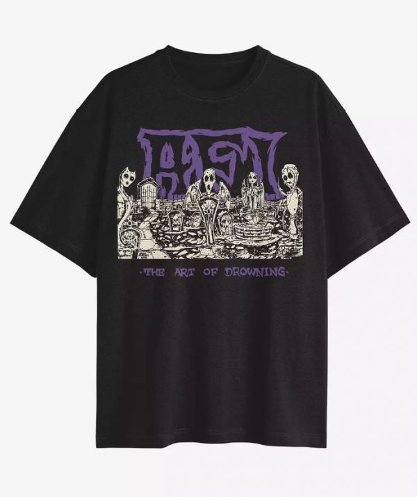 T-shirt AFI The Art Of Drowning - Toutes Tailles S à 5XL, Noir, 100% Coton Gildan