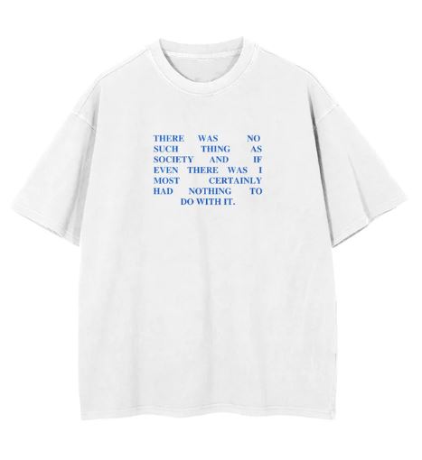 Society Oversized T-Shirt
