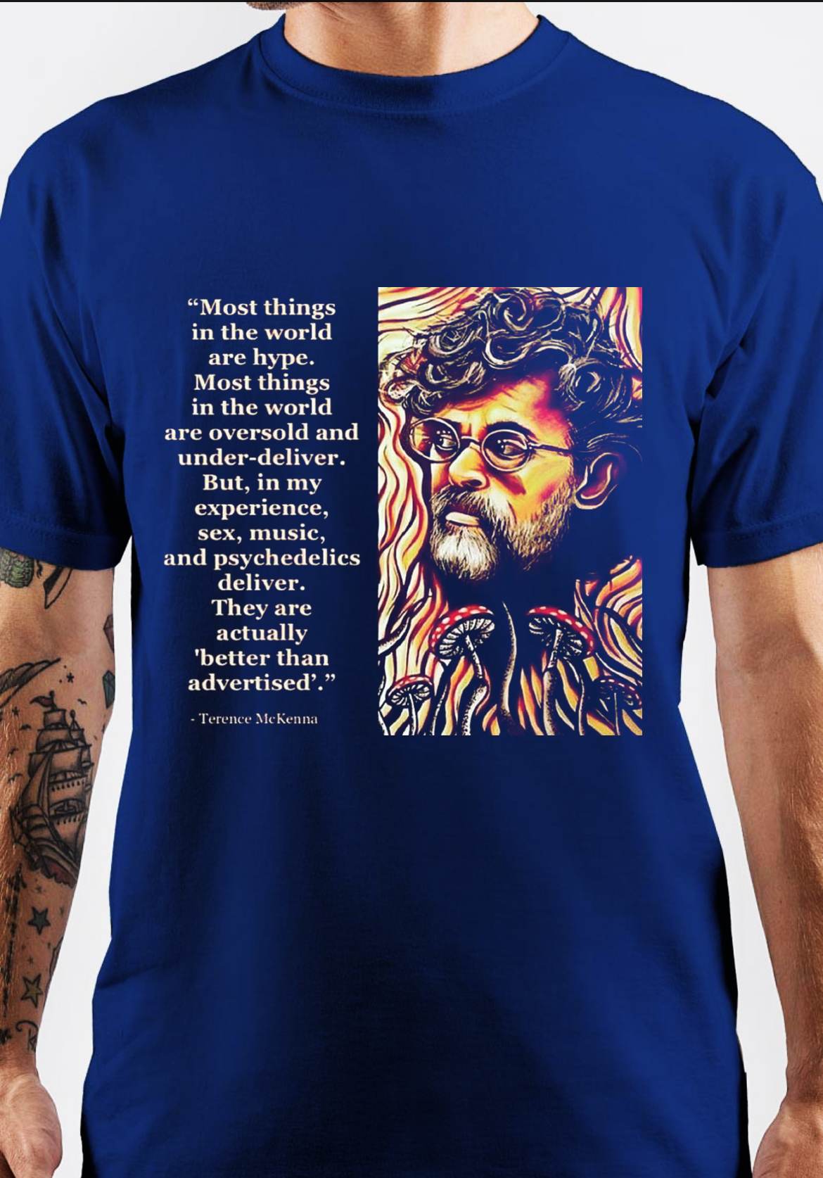 Terence McKenna T-Shirt - Image 4