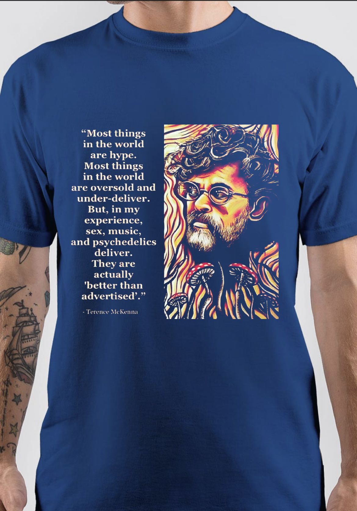 Terence McKenna T-Shirt - Image 3