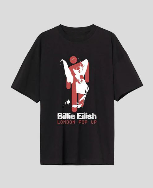 Billie Eilish London Pop Up Oversized T-Shirt