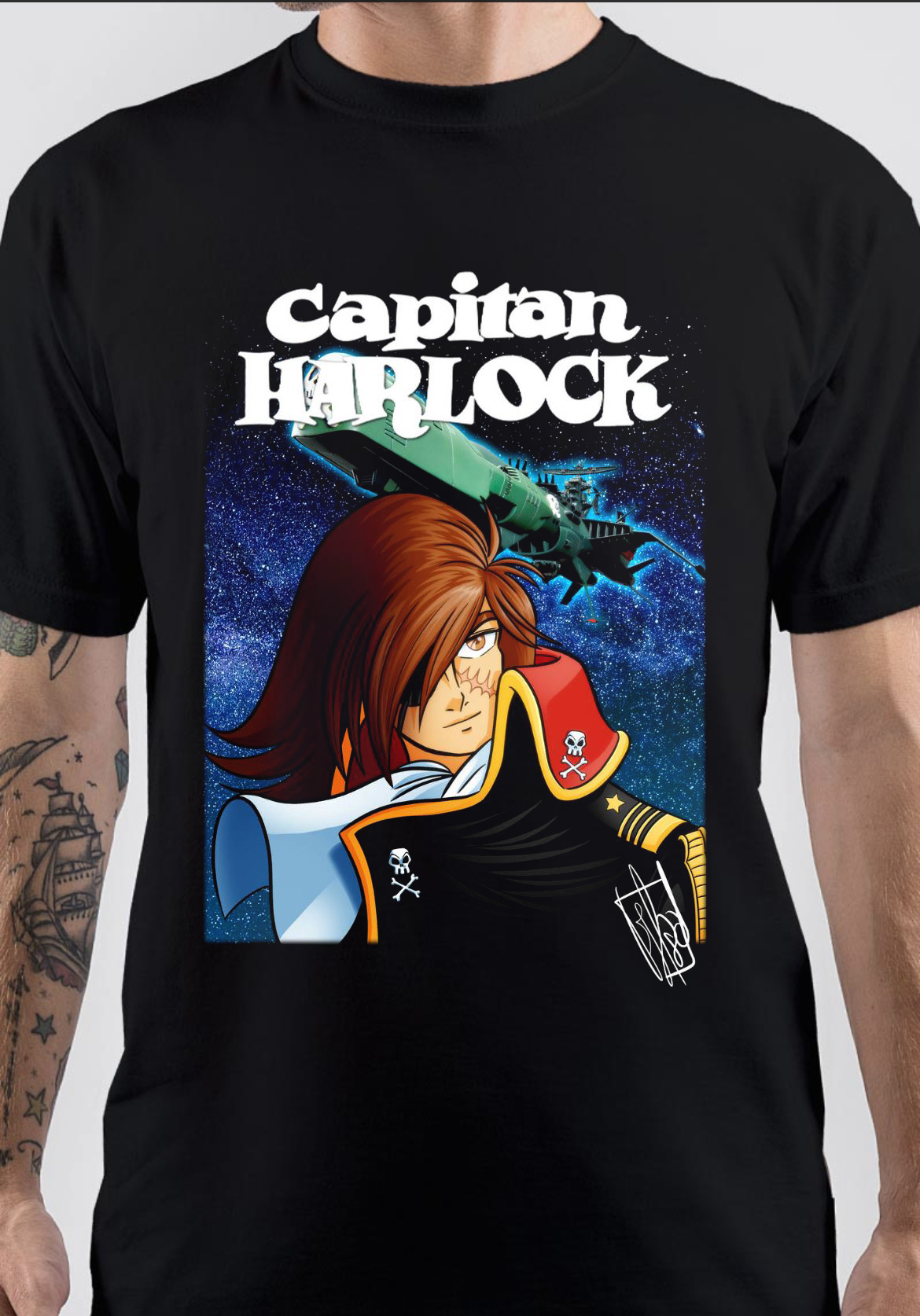 Captain Harlock T-Shirt