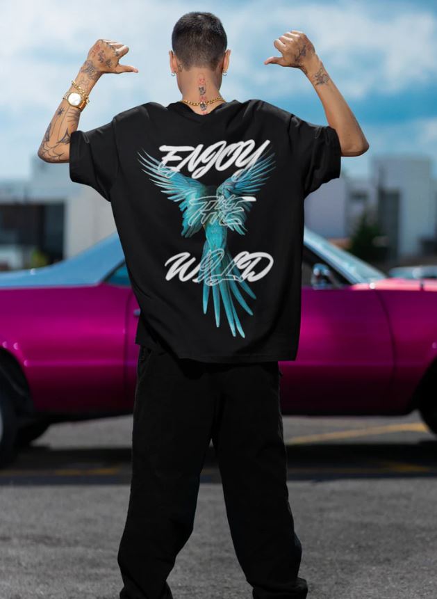 Enjoy The Wild Oversized T-Shirt - Image 2