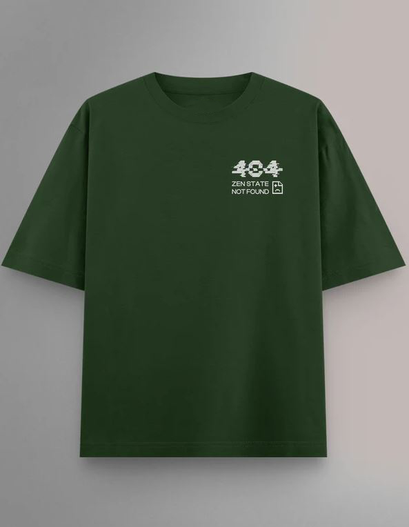 Error 404 Oversized T-Shirt