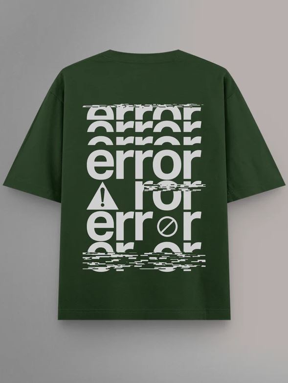 Error 404 Oversized T-Shirt - Image 2