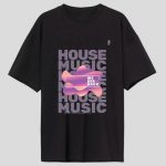 House Music Oversized T-Shirt