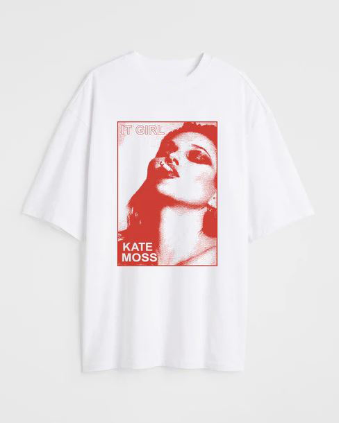 Kate Moss Oversized T-Shirt