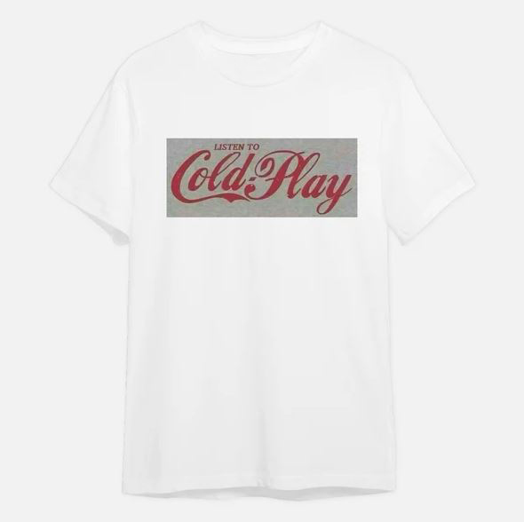 Listen To Coldplay T-Shirt