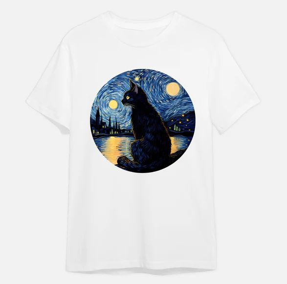 Meet Our Starry Cat T-Shirt