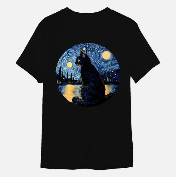 Meet Our Starry Cat T-Shirt