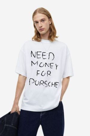 Need Money For Porsche Oversized T-Shirt