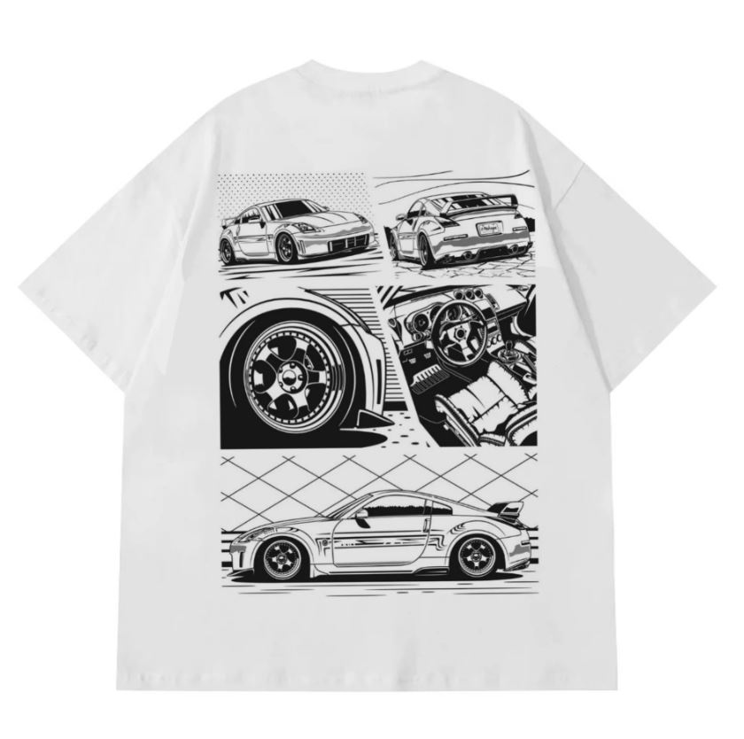 Porsche 911 Oversized T-Shirt - Image 3