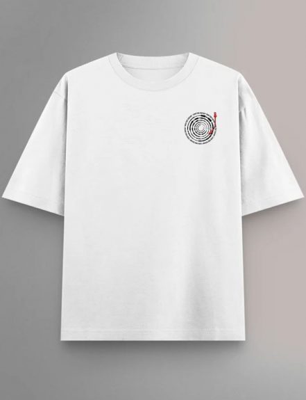 Vinyl Visions Oversized T-Shirt