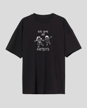 We Are All Artists Oversized T-Shirt