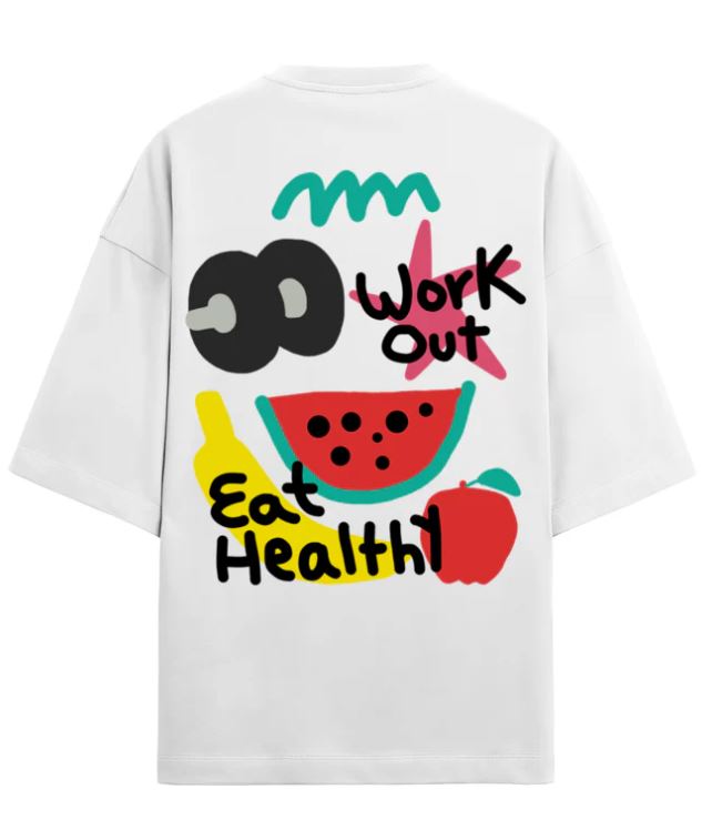 Be Happy Oversized T-Shirt - Image 2