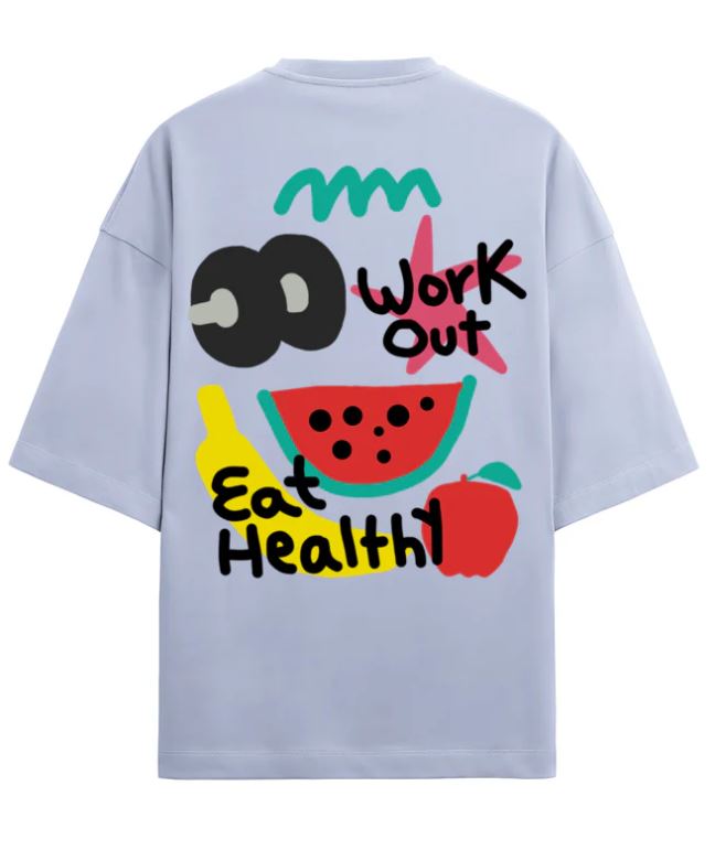 Be Happy Oversized T-Shirt - Image 2