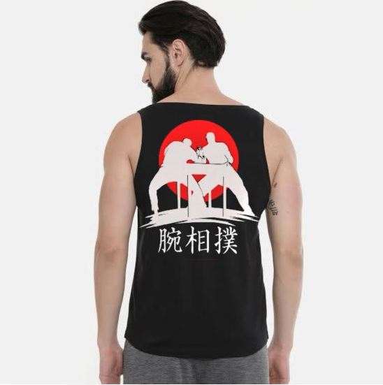 Eat Sleep Conquer Repeat Gym Vest - Image 2