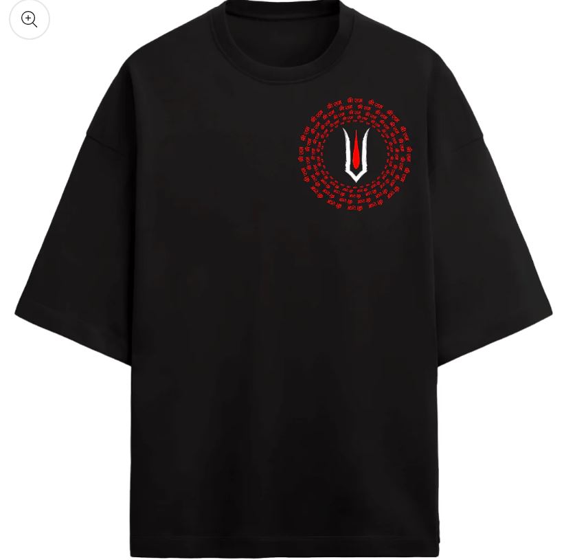 Hanuman Ji Oversized T-Shirt