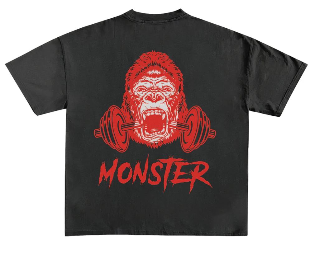 Monster Oversized T-Shirt - Image 4