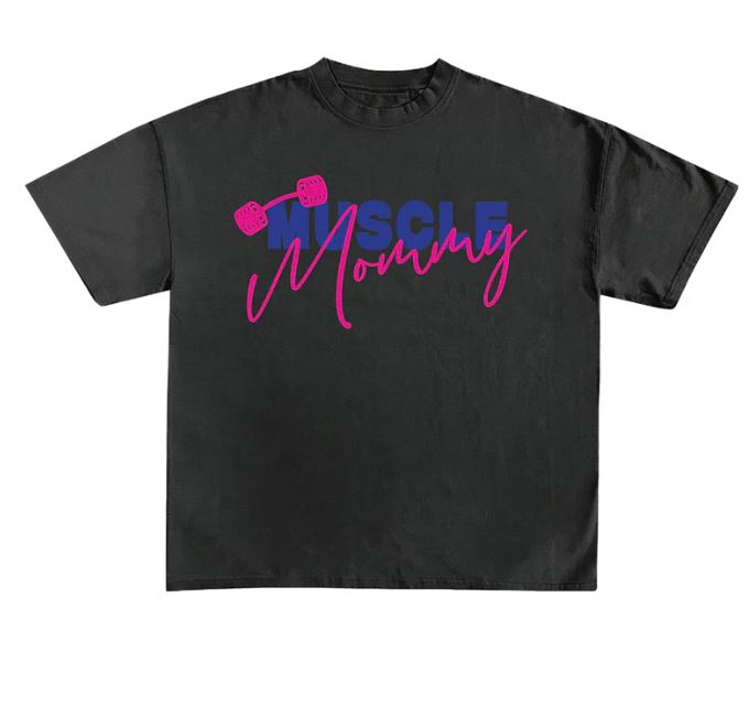 Muscle Mommy Oversized T-Shirt - Image 3