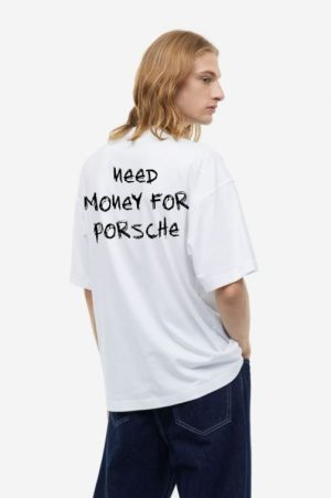 Need Money For Porsche Oversized T-Shirt