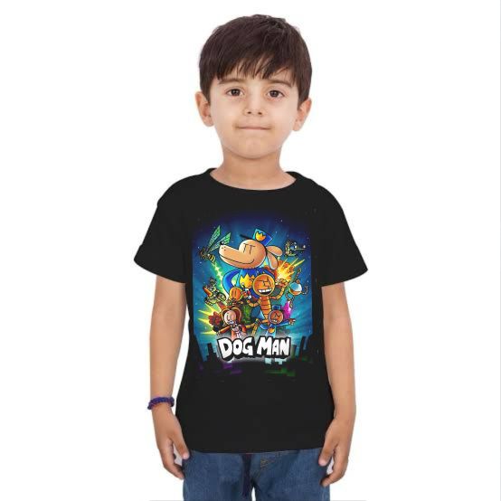 Dog Man Kids T-Shirt