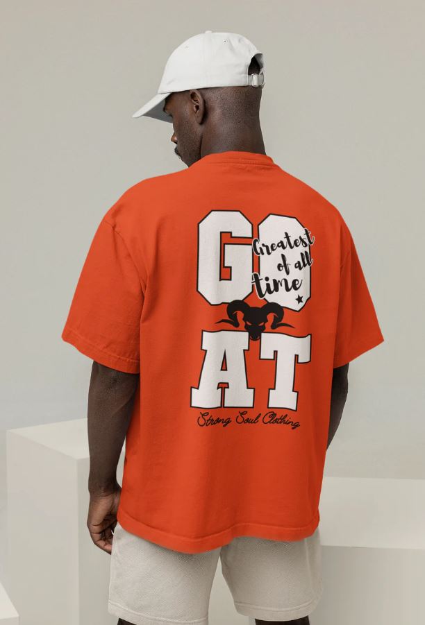 GOAT Oversized T-Shirt - Image 2