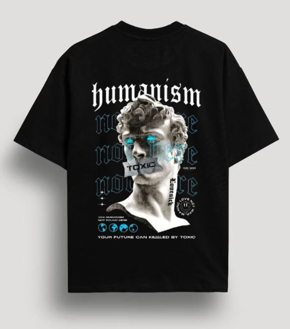 HUMANISM Oversized T-Shirt - Image 2