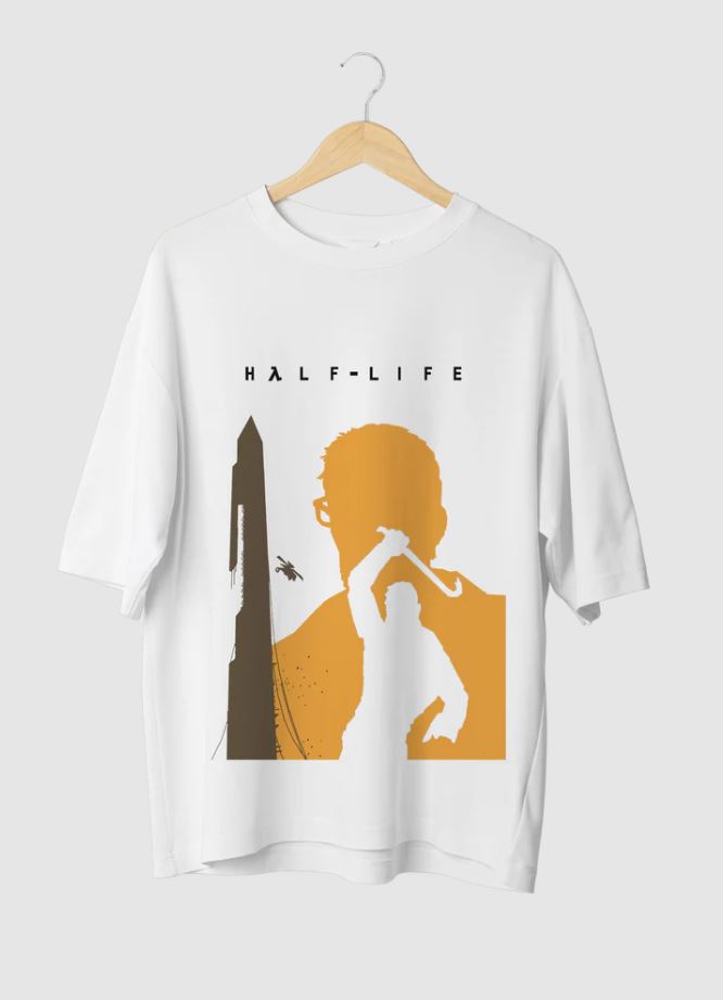 Half-Life City-17 Oversized T-Shirt