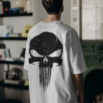 Long Skull Punisher 2.0 Oversized T-Shirt