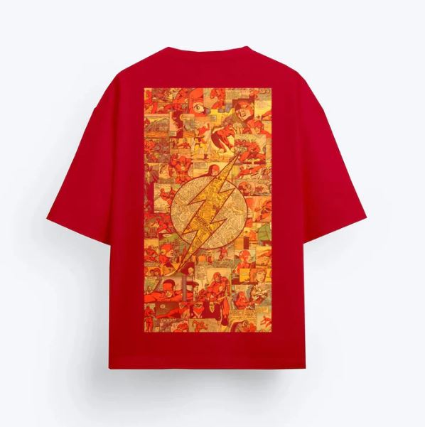 TEE FLASH Oversized T-Shirt - Image 2