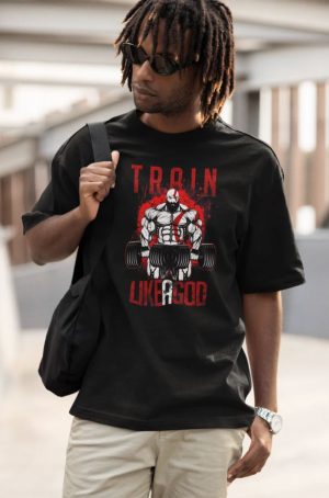 Train Like A God Oversized T-Shirt