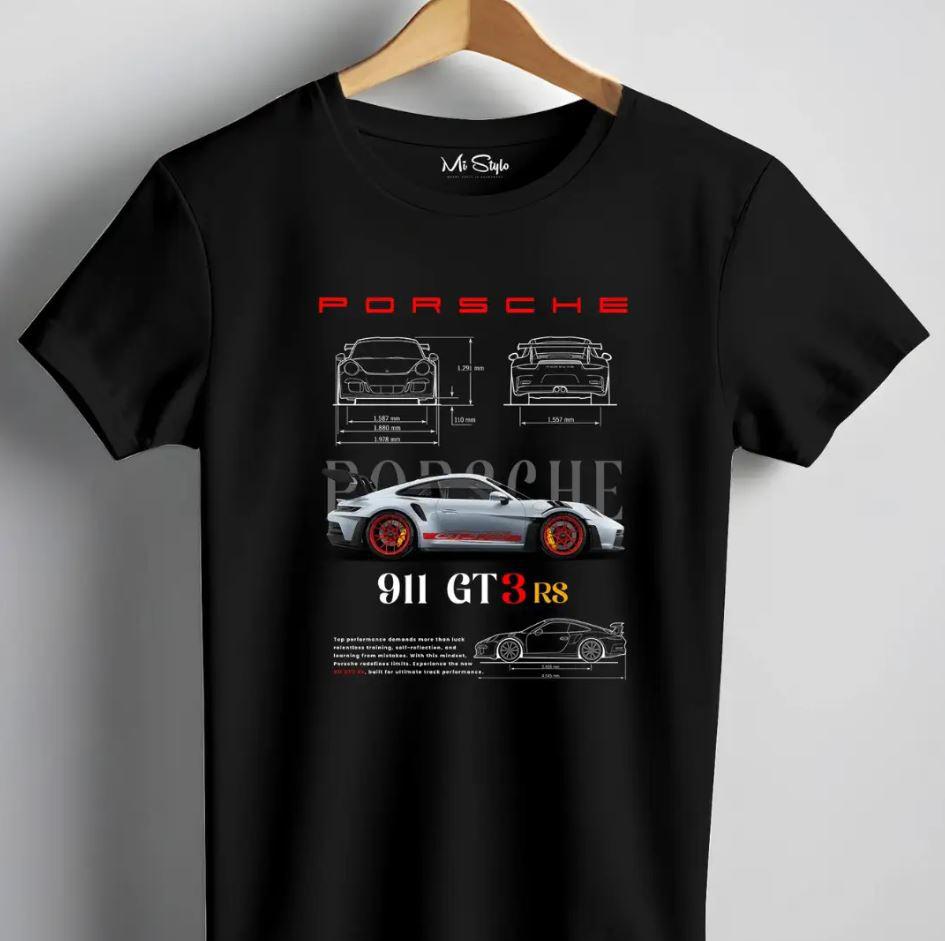 Porsche Half Sleeve T-Shirt