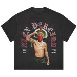 Alex Pereira Black UFC Flex Up Oversized T-Shirt