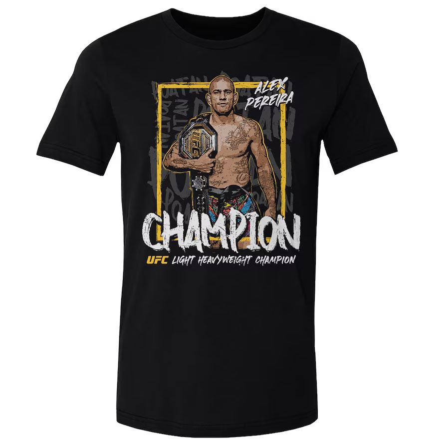 Alex Pereira UFC 303 Champion T-Shirt