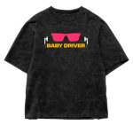 Baby Driver Acid Wash Oversized T-Shirt