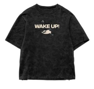 Die Lit Acid Wash Oversized T-Shirt