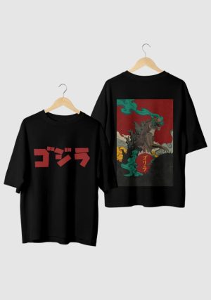 Feudal Godzilla Oversized T-Shirt