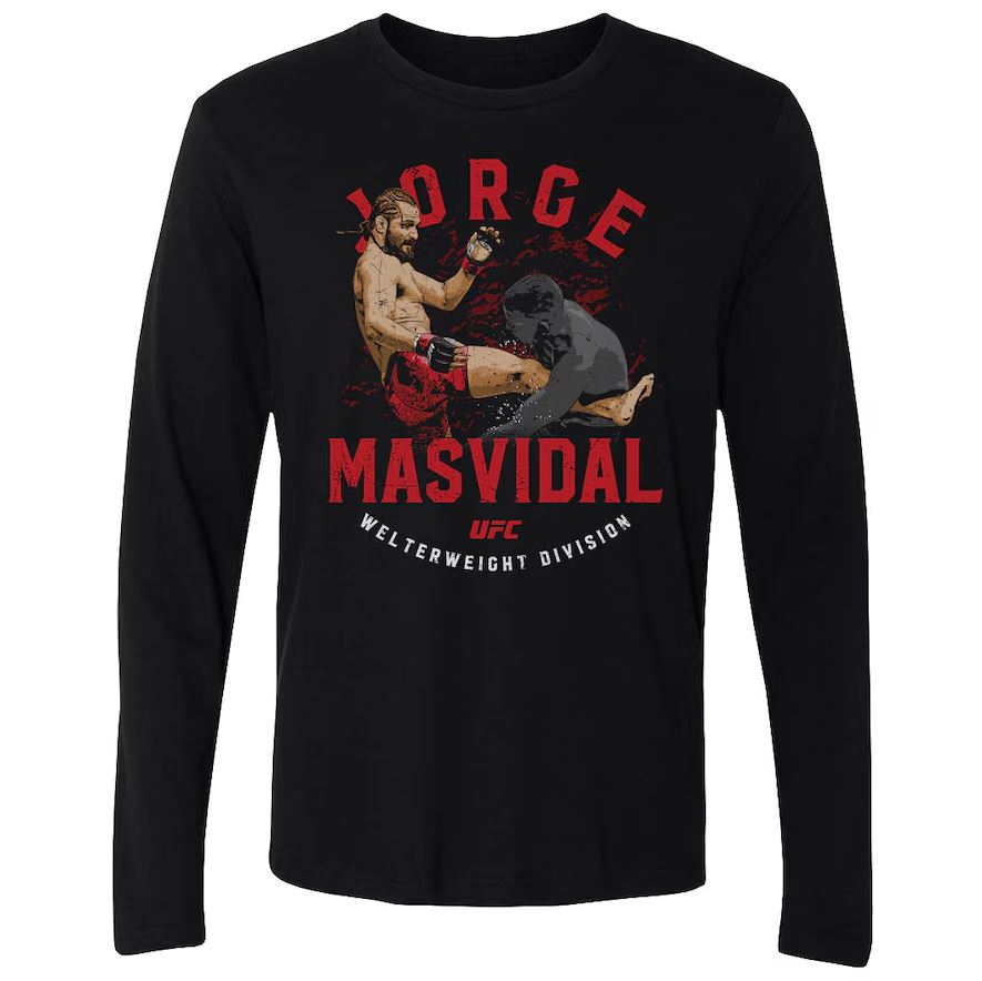 Jorge Masvidal Body Kick Full Sleeve T-Shirt