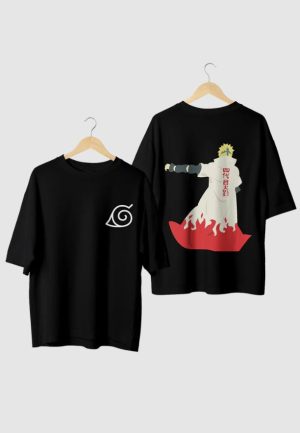 Konoha's Yellow Flash Oversized T-Shirt