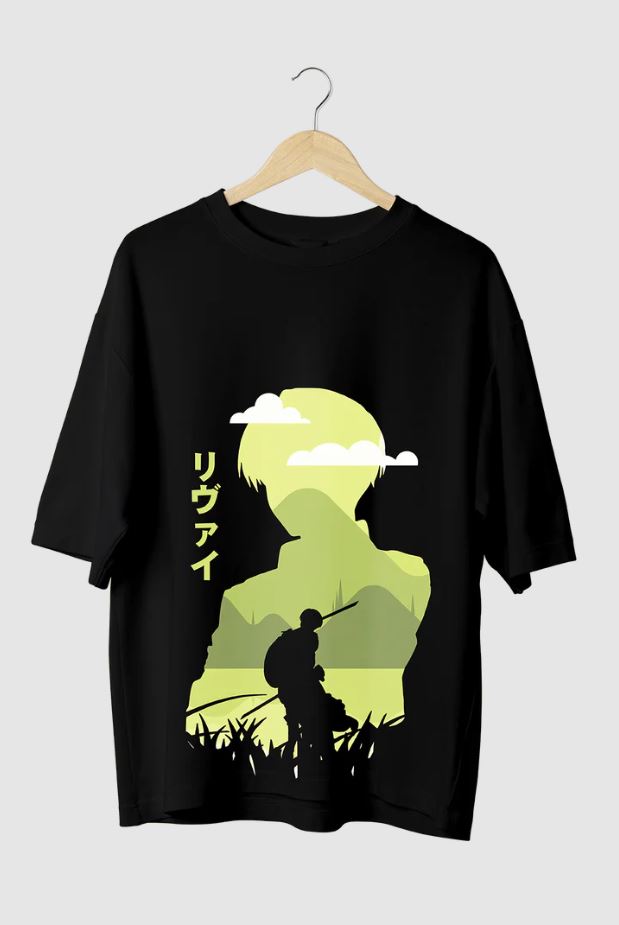 Levi Ackerman Oversized T-Shirt5