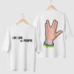 Live Long & Prosper Oversized T-Shirt