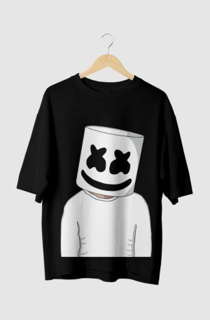 Mellow-Face Oversized T-Shirt