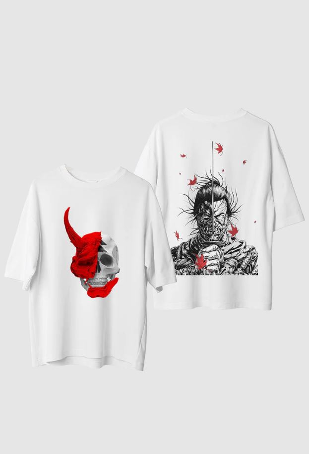 Samurai Or Ghost Oversized T-Shirt
