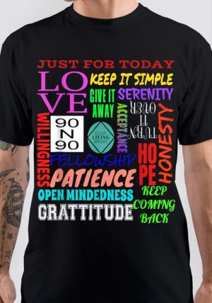 Spiritual Principles Narcotics Anonymous S Na Aa T-Shirt