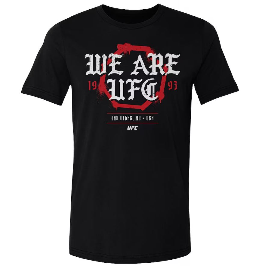 UFC We Are UFC Old English T-Shirt