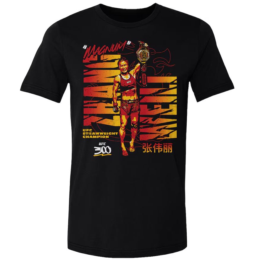 Zhang Weili UFC 300 Strawweight Champion T-Shirt