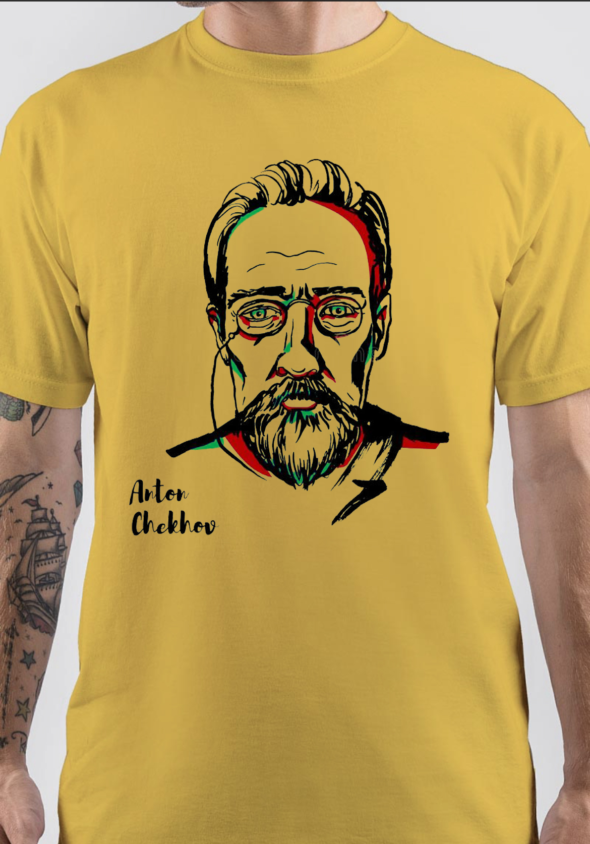 Anton Chekhov T-Shirt - Image 2