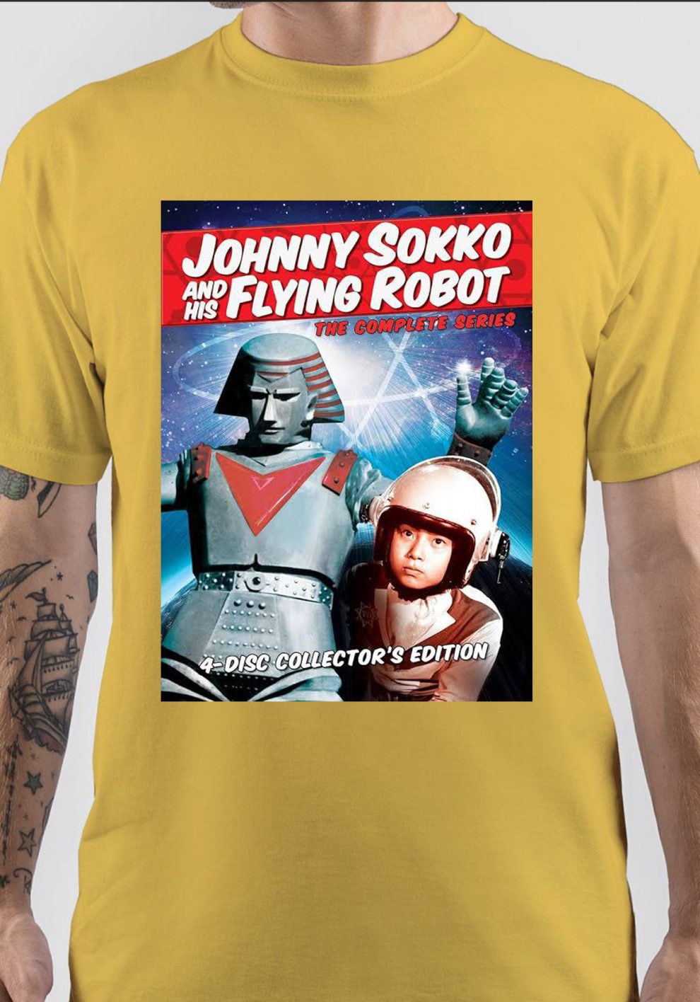 Johnny Sokko His Flying Robot T Shirt Swag Shirts