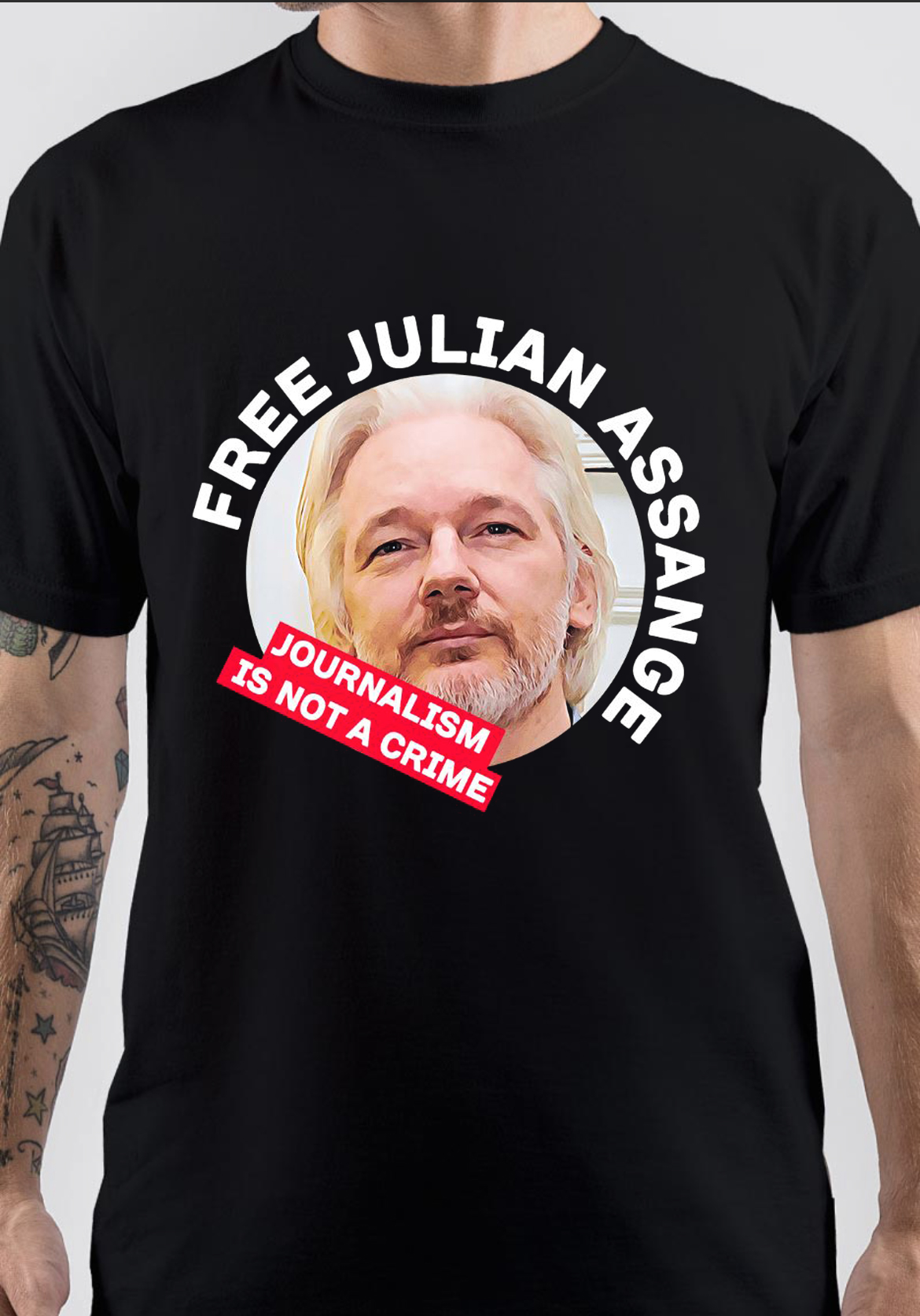 Julian Assange T-Shirt